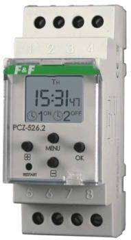 F&F zegar sterujący programowalny PCz-526.2