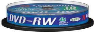 Verbatim DVD-RW 4.7GB 4x Cake 10szt (43552)