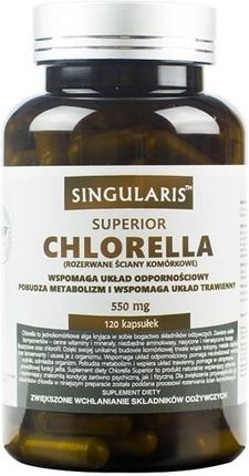 Singularis Chlorella 550mg 120 kaps.