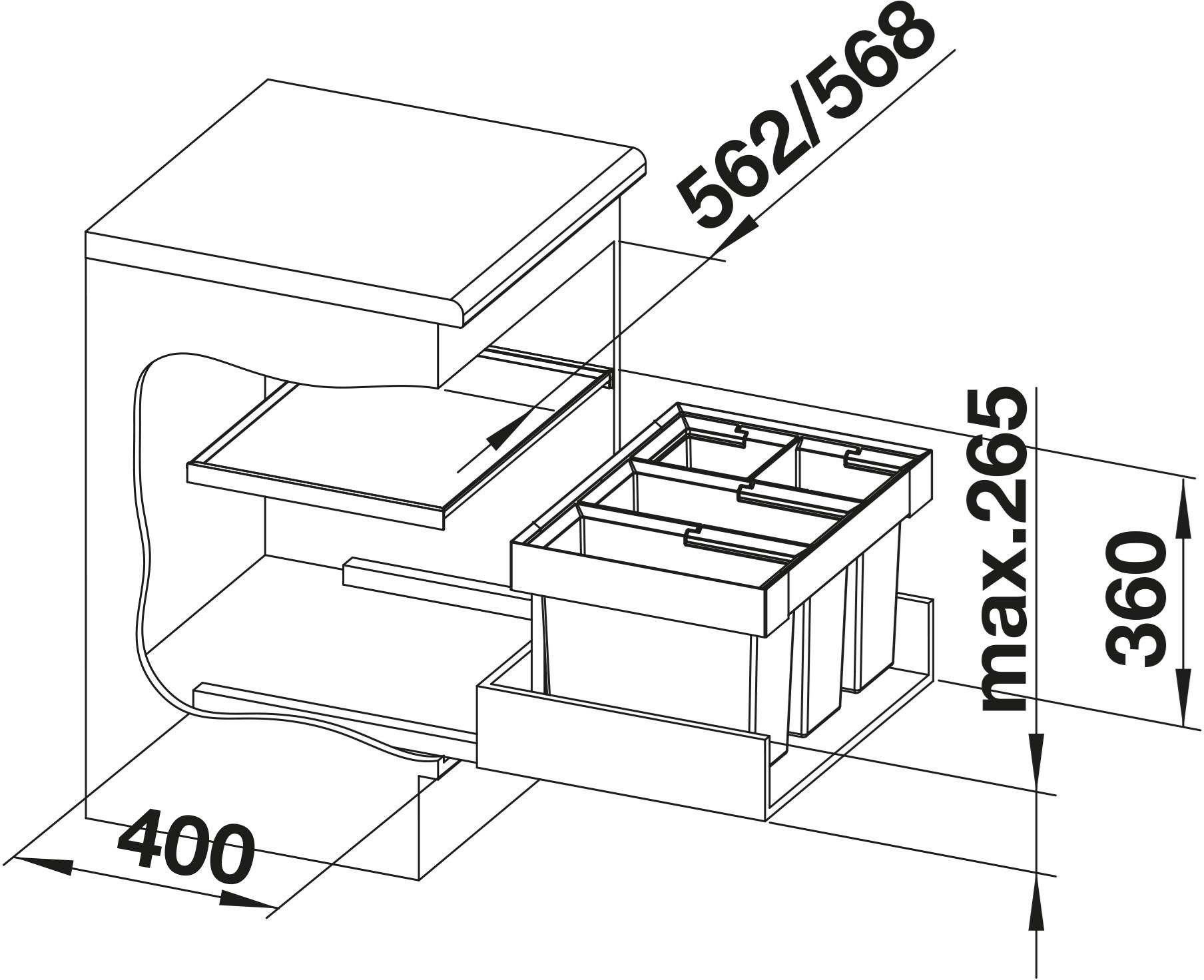 Blanco Flexon II 60/4 (521474)