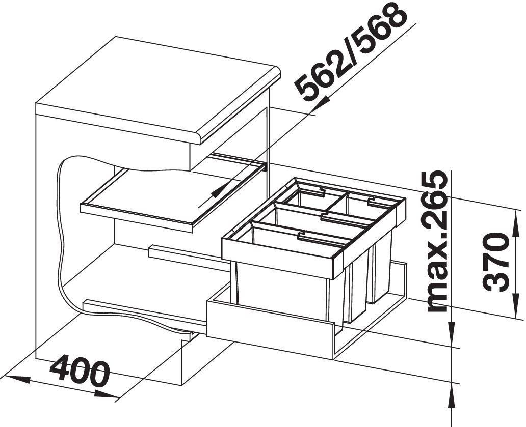 Blanco Flexon II 60/4 (521474)