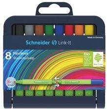 Zdjęcie Cienkopis Schneider Link It 0,4 Mm Stojak Podstawka 8 Szt Miks Kol - Brodnica