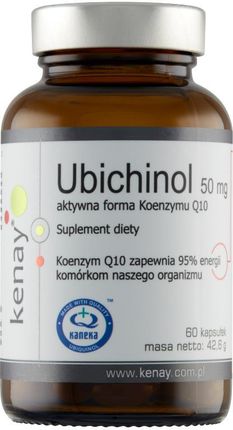 KenayAG Ubichinol Koenzym Q10 50 mg 60 kaps.