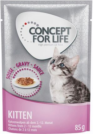 Concept for Life Kitten w sosie 24x85g