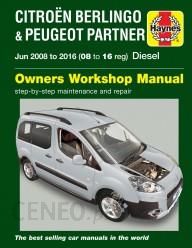 Citroen Berlingo & Peugeot Partner Diesel (June 08 - 16) 08 To 16 Haynes Repair Manual - Ceny I Opinie - Ceneo.pl