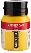 Zdjęcie Amsterdam, farba akrylowa, 500 ml, Żółty ciemny, azo - Bełchatów