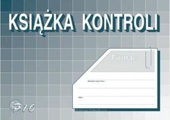 M&P Druk Mip Książka Kontroli P10 P-10 A5 Fvat 24H
