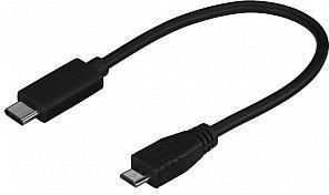 Goobay USB-C M-microUSB 2.0B(M) 0.2m (67895)