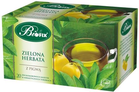 Bifix herbata zielona ekspresowa z pigwą  20 x 2 g