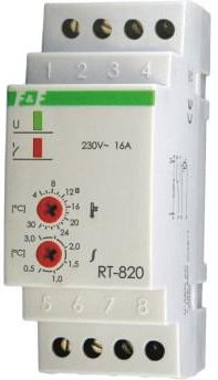 F&F Regulator temperatury RT-820