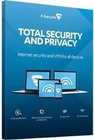 F-Secure Total Security & VPN 3 Urządzenia 1 Rok (FCFTBR1N003A7)
