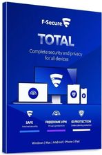 F-Secure Total Security & VPN 5 Urządzeń 1 Rok (FCFTBR1N005A7)