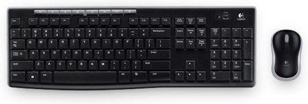 Zestaw klawiatura + mysz Logitech MK270 Czarna (920004511)