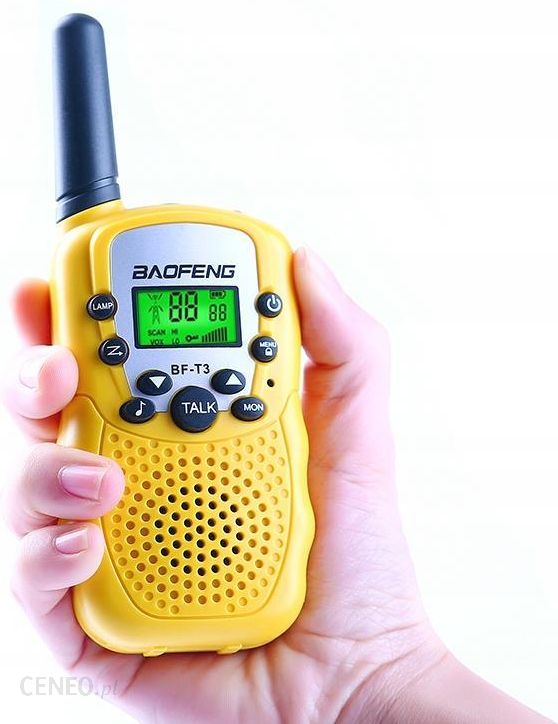 2 pi¿¿ces Baofeng BF T3 Pmr446 talkie walkie meilleur cadeau pour enfants  Radio portable T3 Mini Radio sans fil bidirectionnelle enfants jouet Woki  Toki~EU Frequency A12229