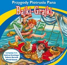 Płyta kompaktowa Bajki Grajki nr 08 - Przygody Piotrusia Pana (CD) - zdjęcie 1