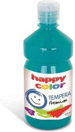 Happy Color Farba Tempera Premium 500 Ml Turkusowa 3310 0500 39