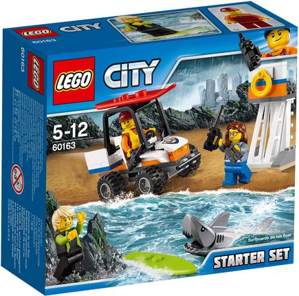 LEGO City 60163 Coast Guard Straż przybrzeżna Zestaw startowy 