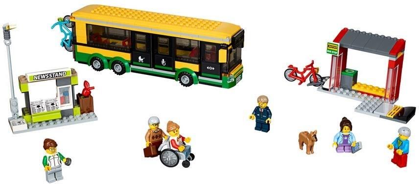 Klocki Lego City Town Przystanek Autobusowy 60154 Ceny I Opinie