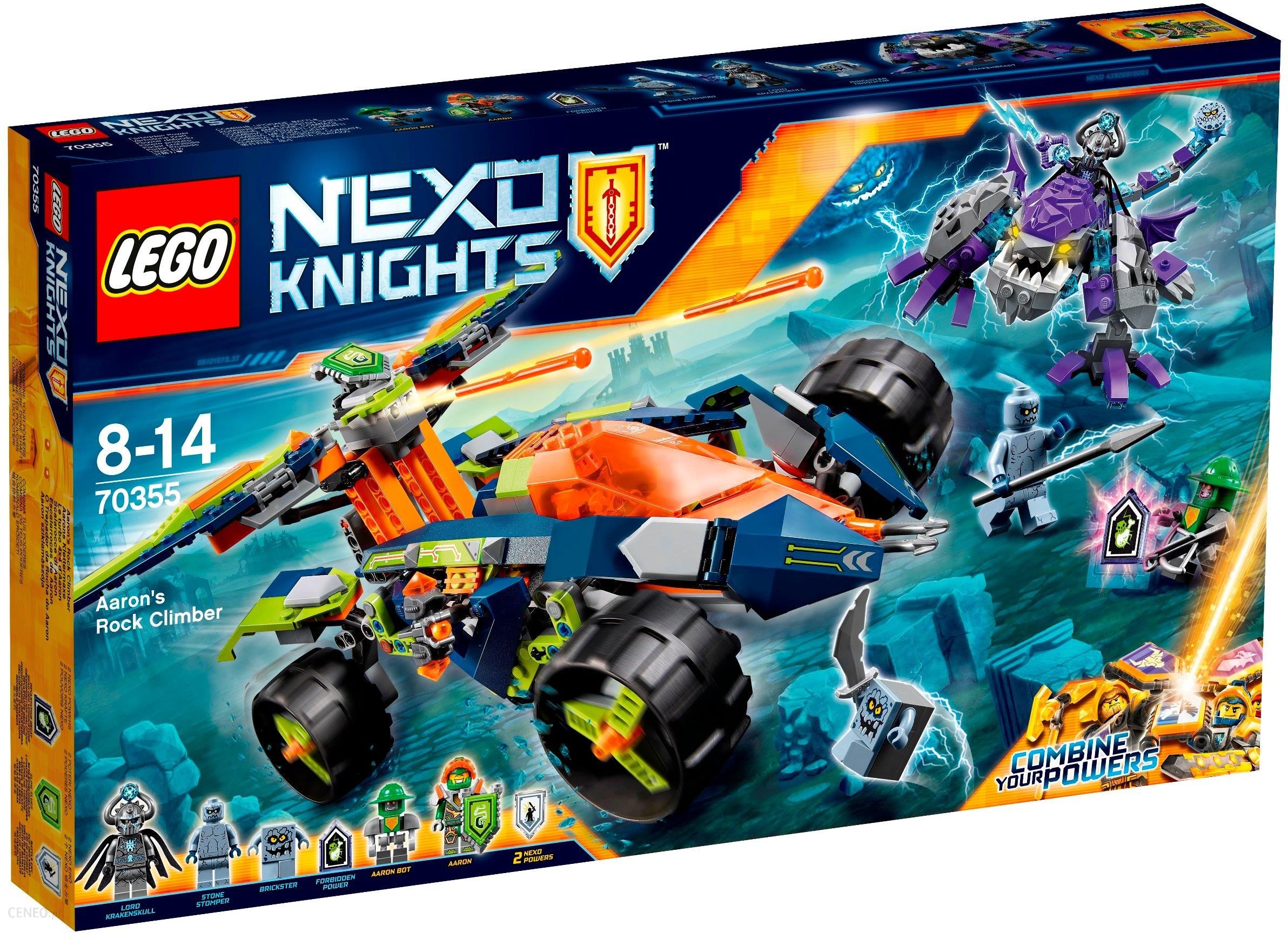 Lego 70355 Nexo Knights Wspinacz Aarona Ceny I Opinie Ceneo Pl