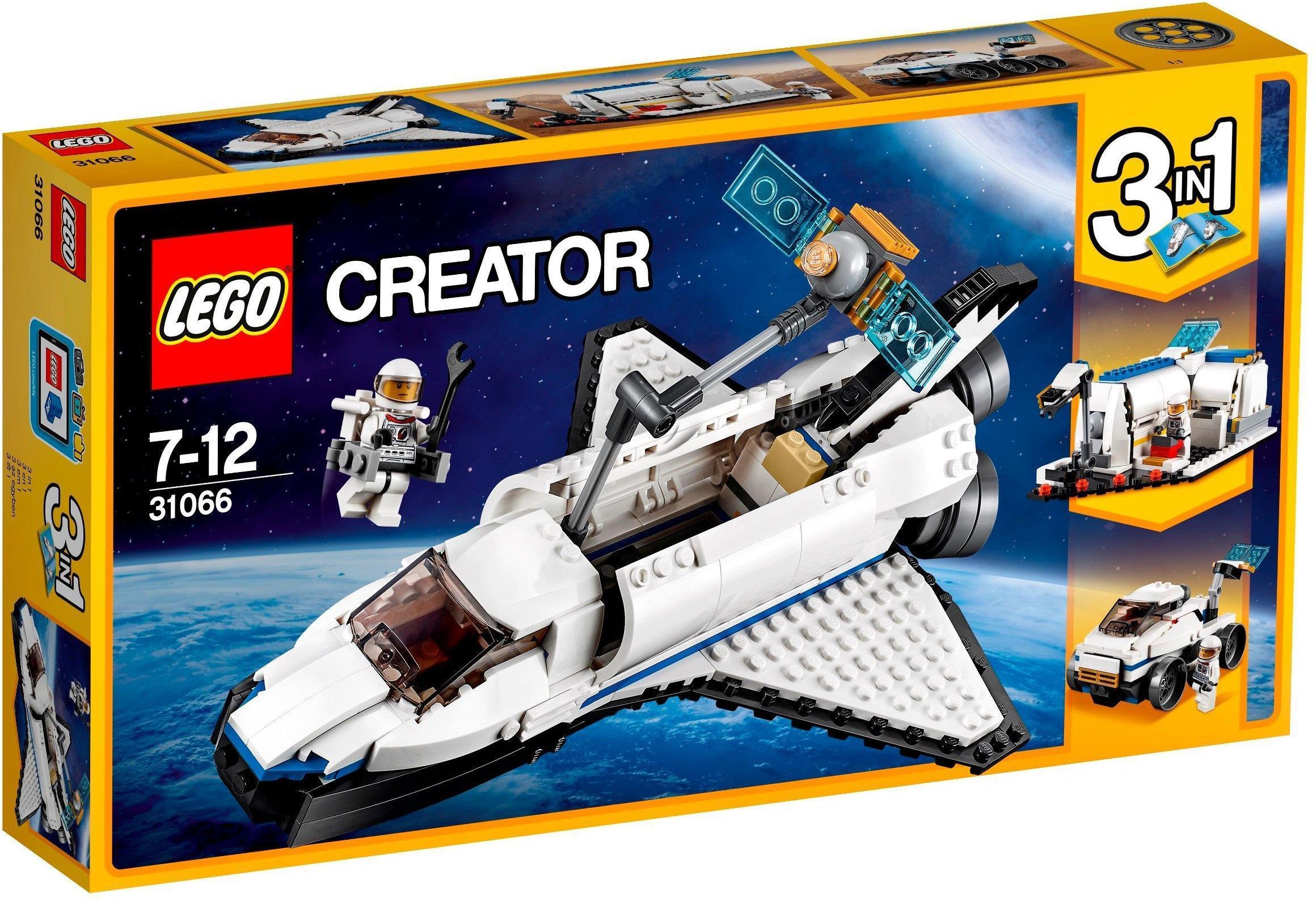 Klocki Lego Creator Odkrywca Z Promu Kosmicznego 31066 Ceny I