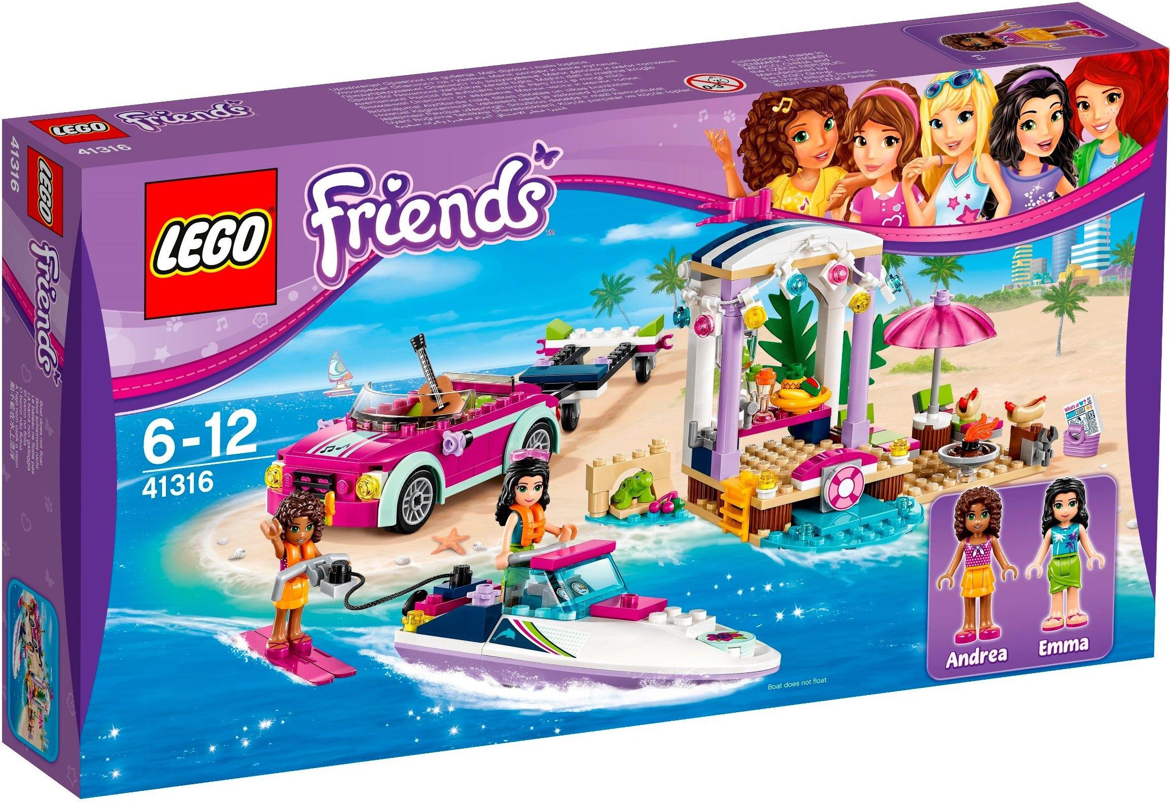 Klocki Lego Friends Transporter Motorówek Andrei 41316 Ceny I