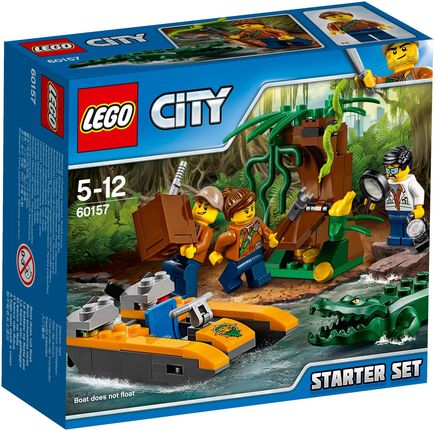 LEGO City 60157 Dżungla - zestaw startowy