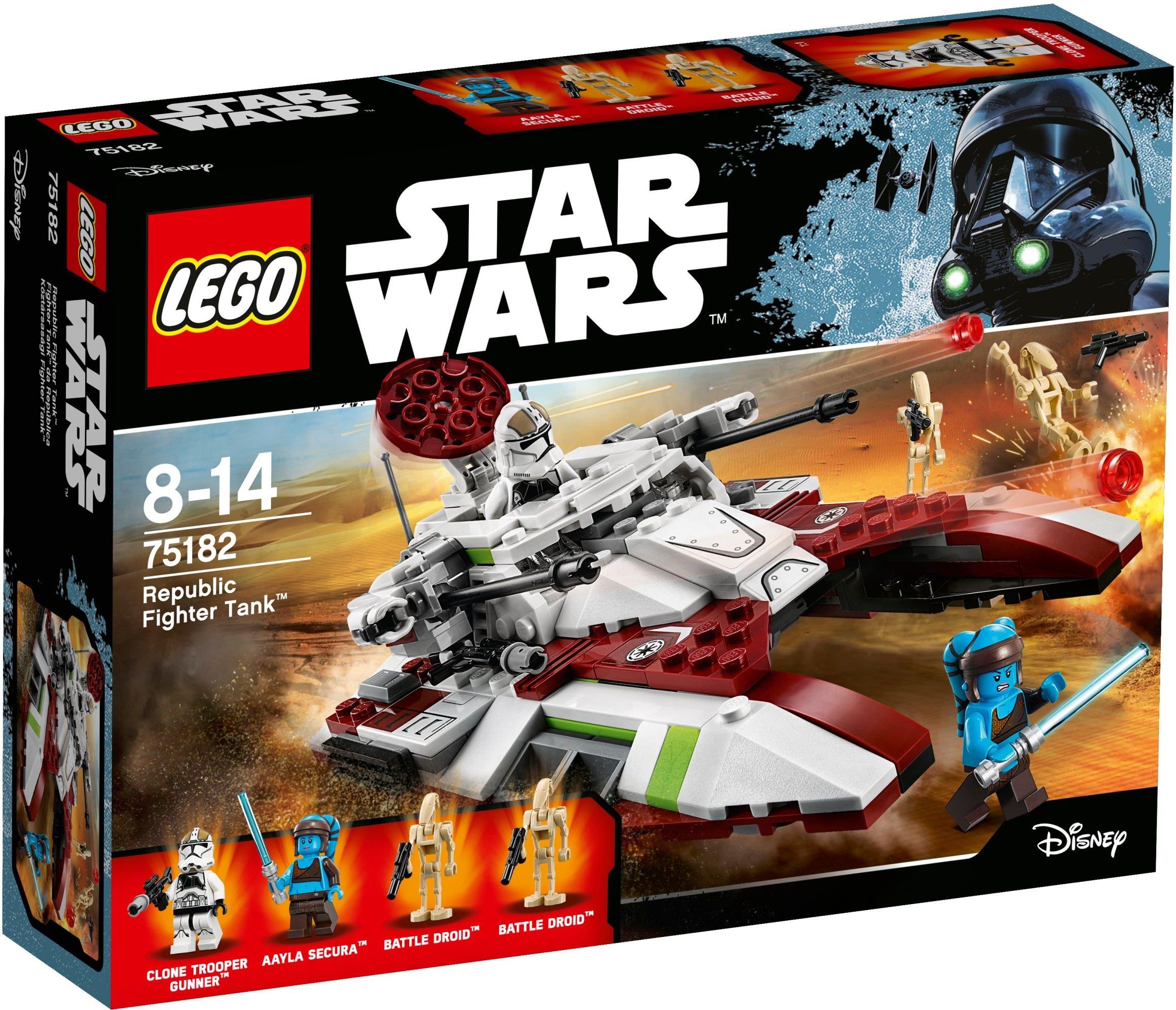 Klocki Lego Star Wars Czołg Bojowy Republiki 75182 Ceny I Opinie