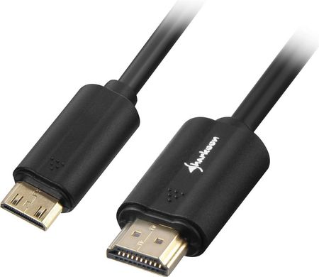 Sharkoon HDMI - Mini HDMI 2m Czarny (4044951018000)