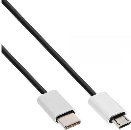 InLine USB C - Micro USB (M/M) Czarny 3m (35843)
