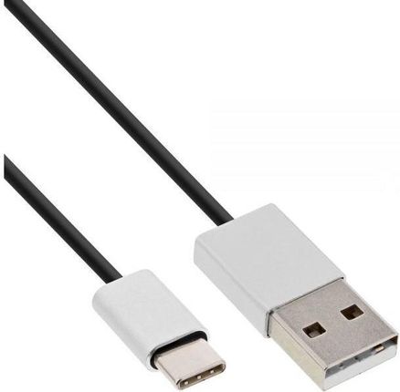InLine USB A - USB C (M/M) Czarny 5m (35835)