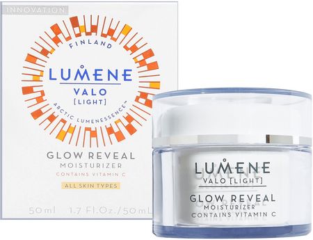 Krem Lumene Valo Glow Reveal All skin types z witaminą C do każdego rodzaju skóry na dzień 50ml