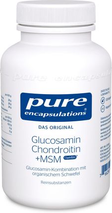 pure encapsulations Glukozamina + chondroityna + MSM 120 kaps.