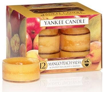 Yankee Candle Mango Peach Salsa Tea Light Zestaw 12 Świeczek