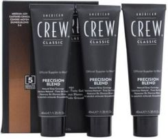 Zdjęcie American Crew Precision Blend Medium Ash Repigmentacja Siwych Włosów 5-6 Średni Popielaty 3X40ml - Puławy