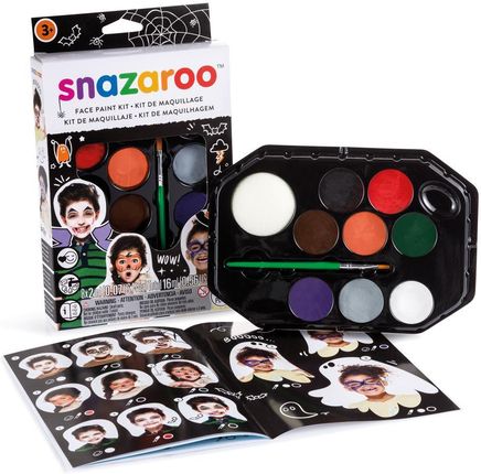 Snazaroo Pro Halloween Zestaw Farb 8 x 2 ml