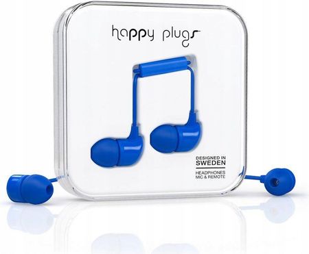 Happy plugs In-Ear Niebieskie (7730)