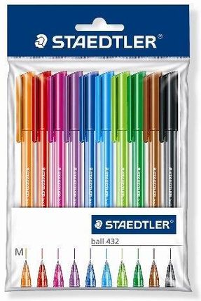 Staedtler Ten Długopis Jednorazowy Staedtler (Mix) S 432 35 10Kol
