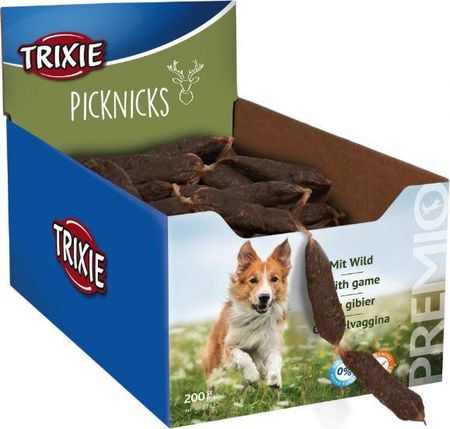 Trixie Kiełbaski Premio Picknicks Dziczyzna 200Szt.