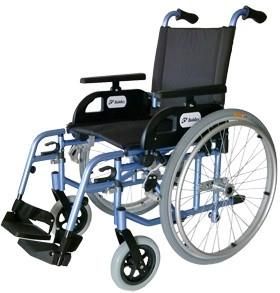 Mobilex Wózek inwalidzki aluminiowy Flipper 