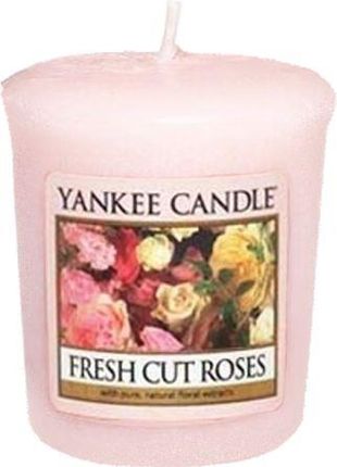 Yankee Candle Classic Votive Samplers Świeca Zapachowa Fresh Cut Roses 49G