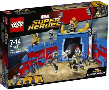 LEGO 76088 Marvel Avengers Thor kontra Hulk Starcie na arenie 