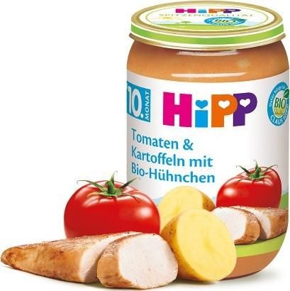 Hipp Bio Ziemniaczki Z Pomidorami I Kurczakiem 220G