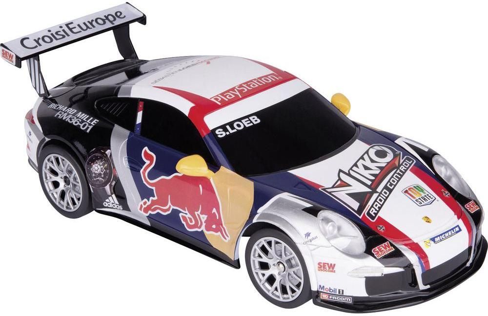 Red Bull Nikko Rc Porsche 911 Gt3 Rs Porsche GT3RS `Red Bull` (RC