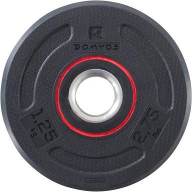 Decathlon Domyos Talerz Pokryty Gumą 1.25 Kg