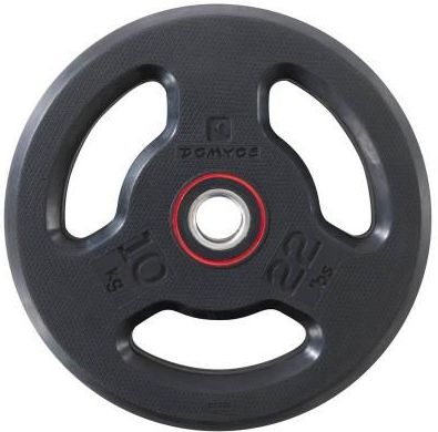 Decathlon Domyos Talerz Pokryty Gumą 10 Kg