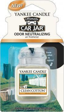 Yankee Candle Car Jar Ultimate Clean Cotton 