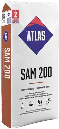 Atlas Podkład podłogowy samopoziomujący SAM 200 25-60 mm 16 MPa