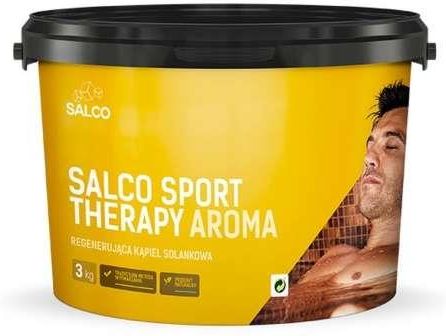 Salco Sport Therapy Aroma Pomarańcza Z Goździkiem Sól Do Kąpieli 3Kg