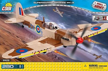 Cobi Mała Armia Supermarine Spitfire Mk. IX - myśliwiec brytyjski (5525)
