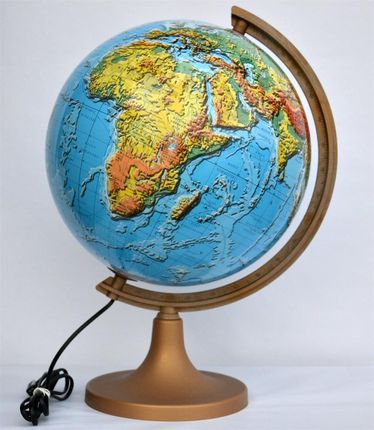 Zachem Globus 320 Fizyczny 3D Podświetlany